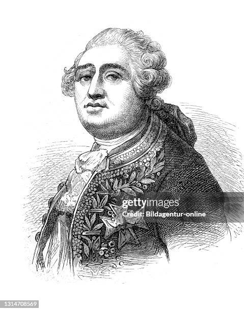 Louis XVI, Louis XVI, Prince Louis-August of France, Duke of Berry, Prince Louis-Auguste de France, duc de berry, August 23, 1754 - January 21 from...