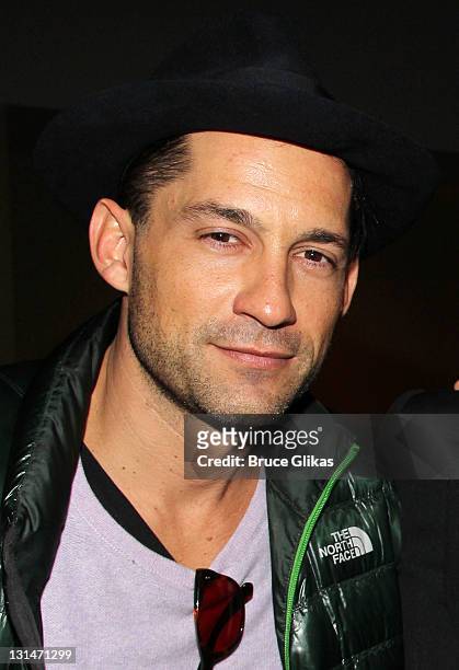 Enrique Murciano attends the opening night celebration for "Other Desert Cities" on Broadway at the Marriot Marquis on November 3, 2011 in New York...