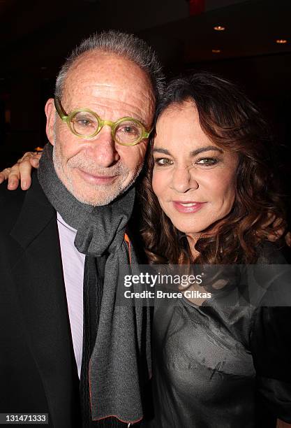 Ron Rifkin and Stockard Channing attend the opening night celebration for "Other Desert Cities" on Broadway at the Marriot Marquis on November 3,...