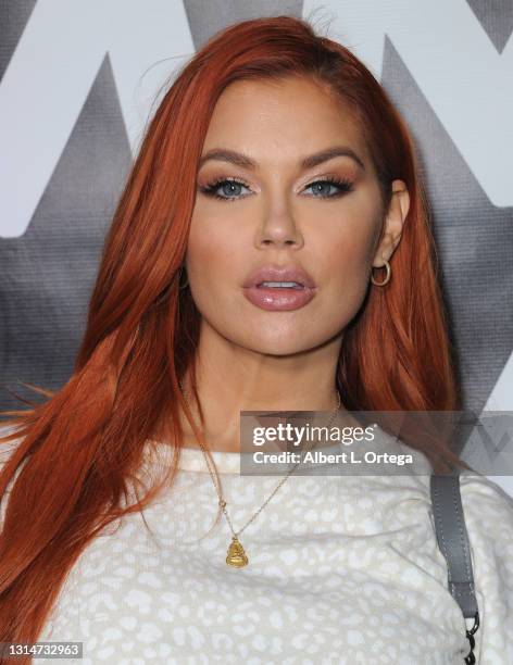 Jessa Hinton attends the Grand Opening Of Everbowl At The W Hollywood held at Everbowl At The W Hollywood on April 22, 2021 in Hollywood, California.