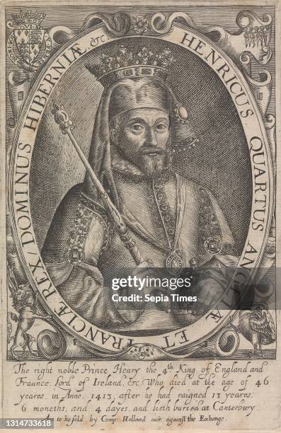 Henry IV, Attributed to Renold Elstrack, 1570–1625, British, Published by Compton Holland, active 1616–d.1621, British, 1618 or 1628, Line engraving...