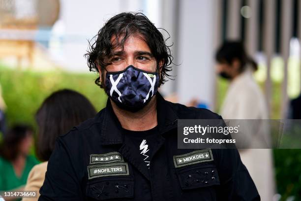 Antonio Orozco attends the ATP Barcelona Open Banc Sabadell 2021 at Real Club De Tenis Barcelona on April 24, 2021 in Barcelona, Spain.