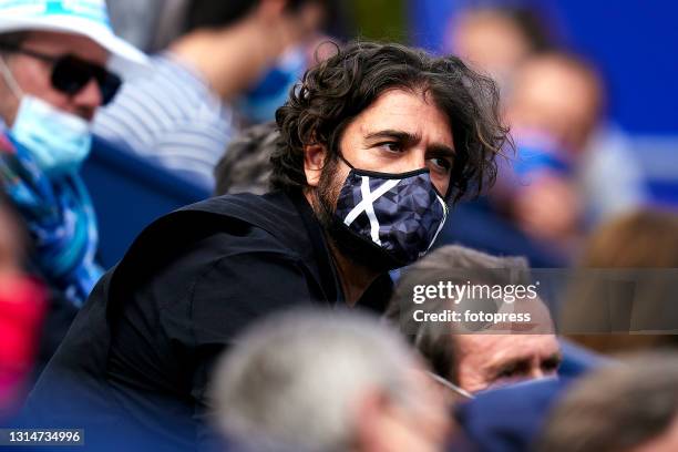 Antonio Orozco attends the ATP Barcelona Open Banc Sabadell 2021 at Real Club De Tenis Barcelona on April 24, 2021 in Barcelona, Spain.