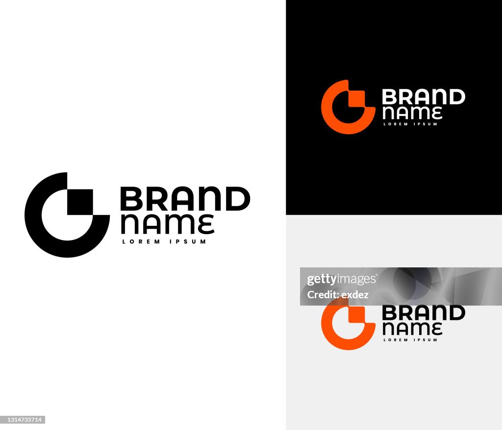 Letter G Logo set