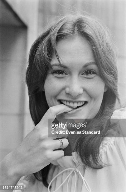 American pornographic actress Linda Lovelace , UK, 25th June 1974.