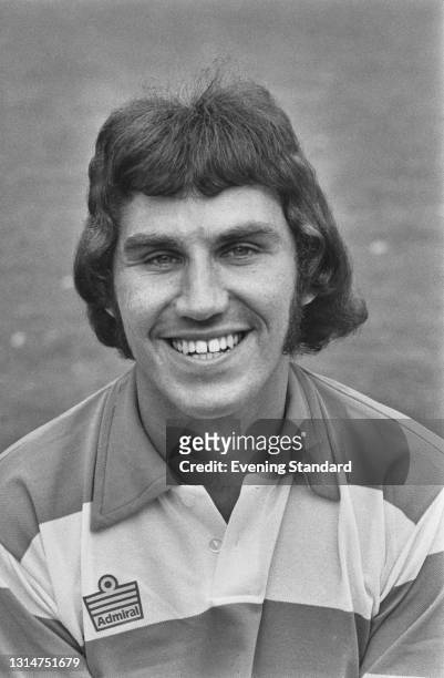English footballer Gerry Francis of League Division 1 team Queens Park Rangers FC at the start of the 1974-75 football season, UK, 1st August 1974....