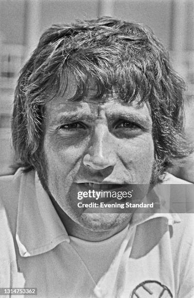 English footballer Norman Hunter of League Division One team Leeds United FC, at the start of the 1974-75 football season, UK, 26th July 1974.