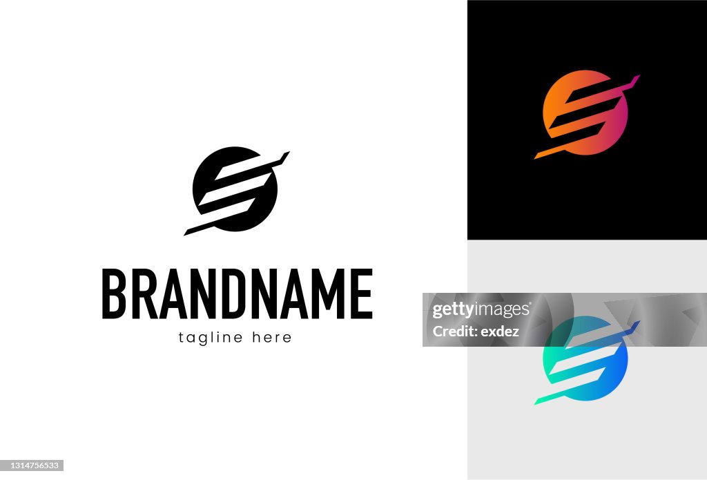 Letter E Logo set