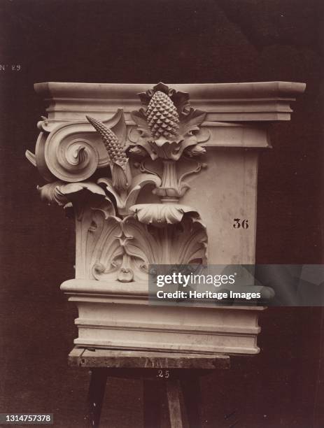 Ornamental Sculpture from the Paris Opera House , 1865/1874. Artist Louis-Emile Durandelle.