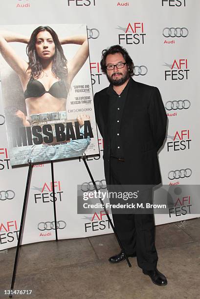 Producer Pablo Cruz arrives at the "Miss Bala" Centerpiece Gala during AFI FEST 2011 presented by Audi at the Egyptian Theatre on November 4, 2011 in...