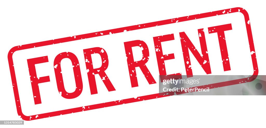 For Rent Stamp Imprint Seal Template Vector Stock Illustration High-Res ...