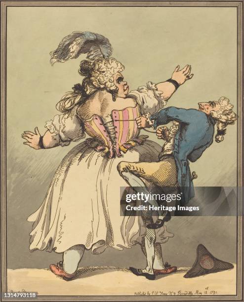 Little Tighter, 1791. Artist Thomas Rowlandson.