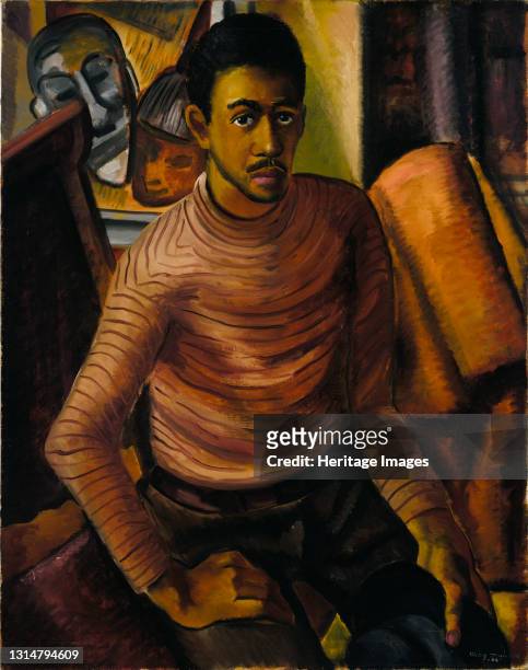 Self-Portrait, 1934. Artist Malvin Gray Johnson.