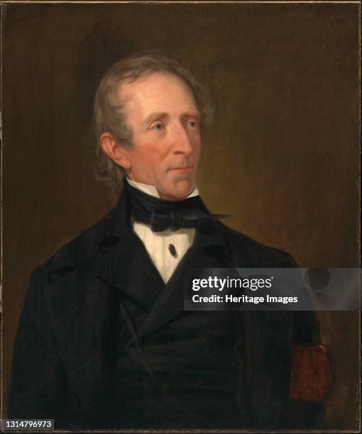 John Tyler, 1842. Artist George Peter Alexander Healy.