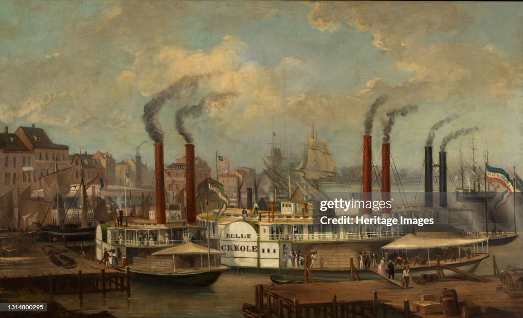 The "Belle Creole" At New Orleans