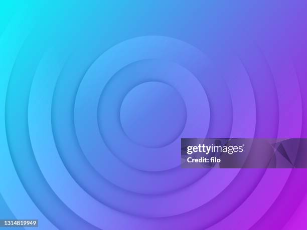 ilustrações de stock, clip art, desenhos animados e ícones de circles abstract background droplet waves design - concêntrico