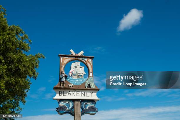 Blakeney village sign.