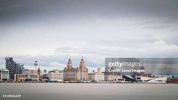 Long exposure of the iconic Liverpool waterfront.