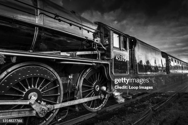 London Midland and Scottish Railway Stanier Class 5 4-6-0 number 45305 is a preserved steam locomotive on the Great Central Railway.