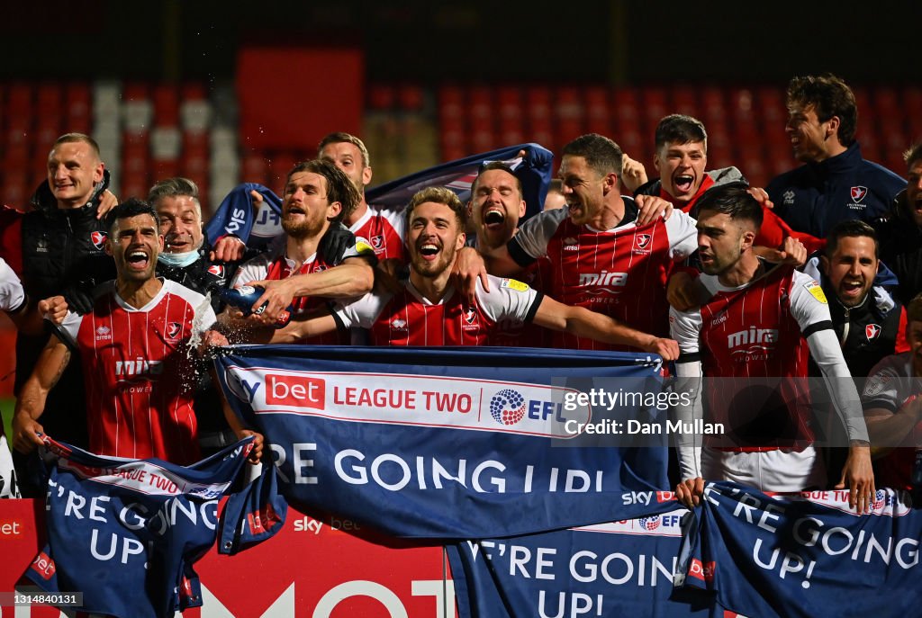 Cheltenham Town v Carlisle United - Sky Bet League Two