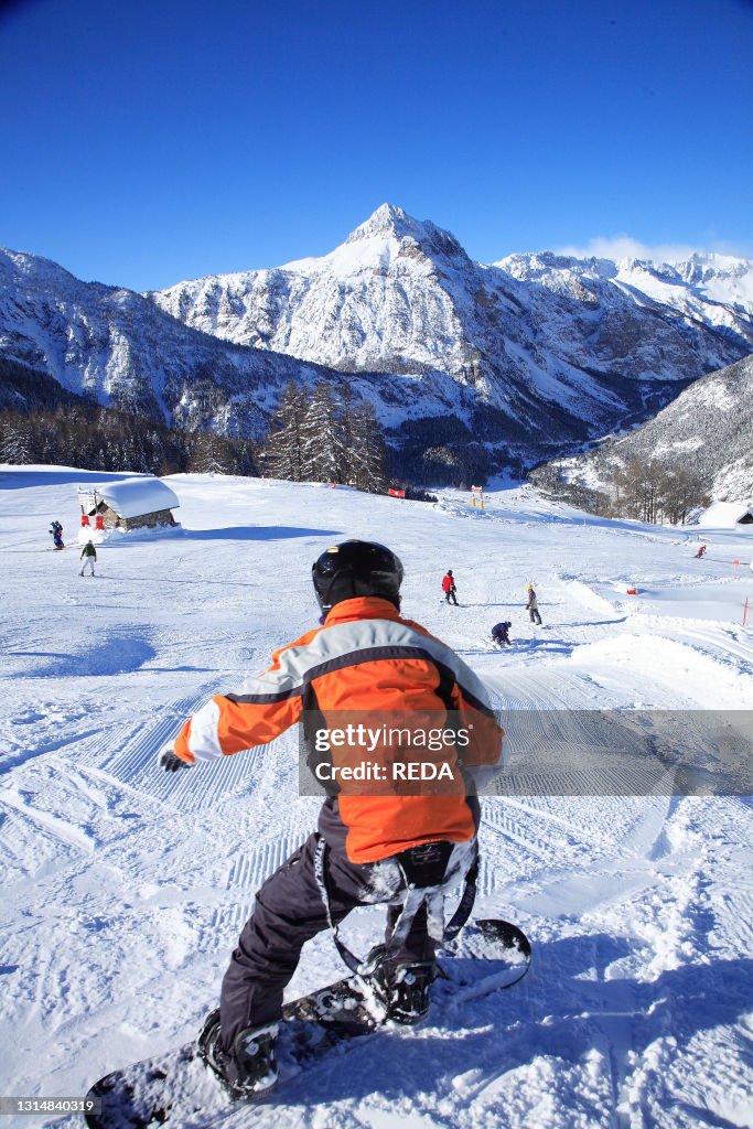 Melezet. Bardonecchia. Piedmont. Italy. Europe