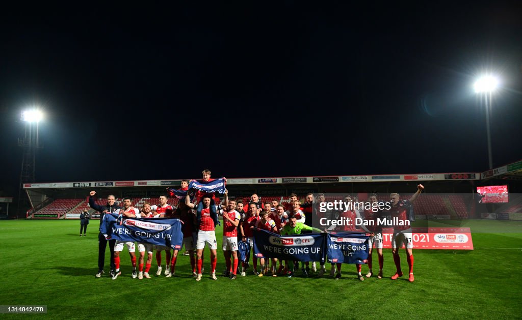 Cheltenham Town v Carlisle United - Sky Bet League Two