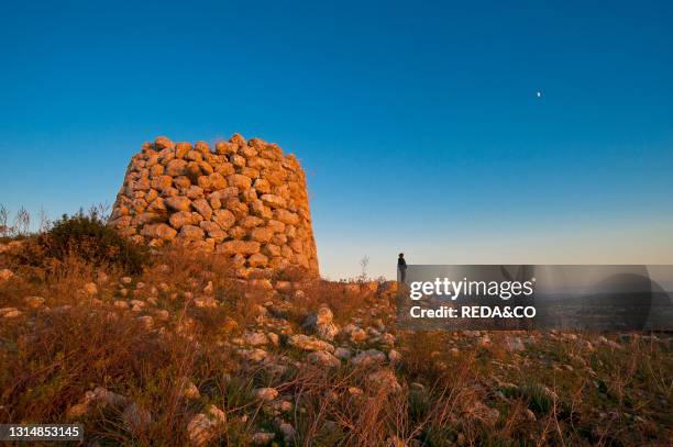 Nuraghe. Samatzai. Sardinia. Italy. Europe.