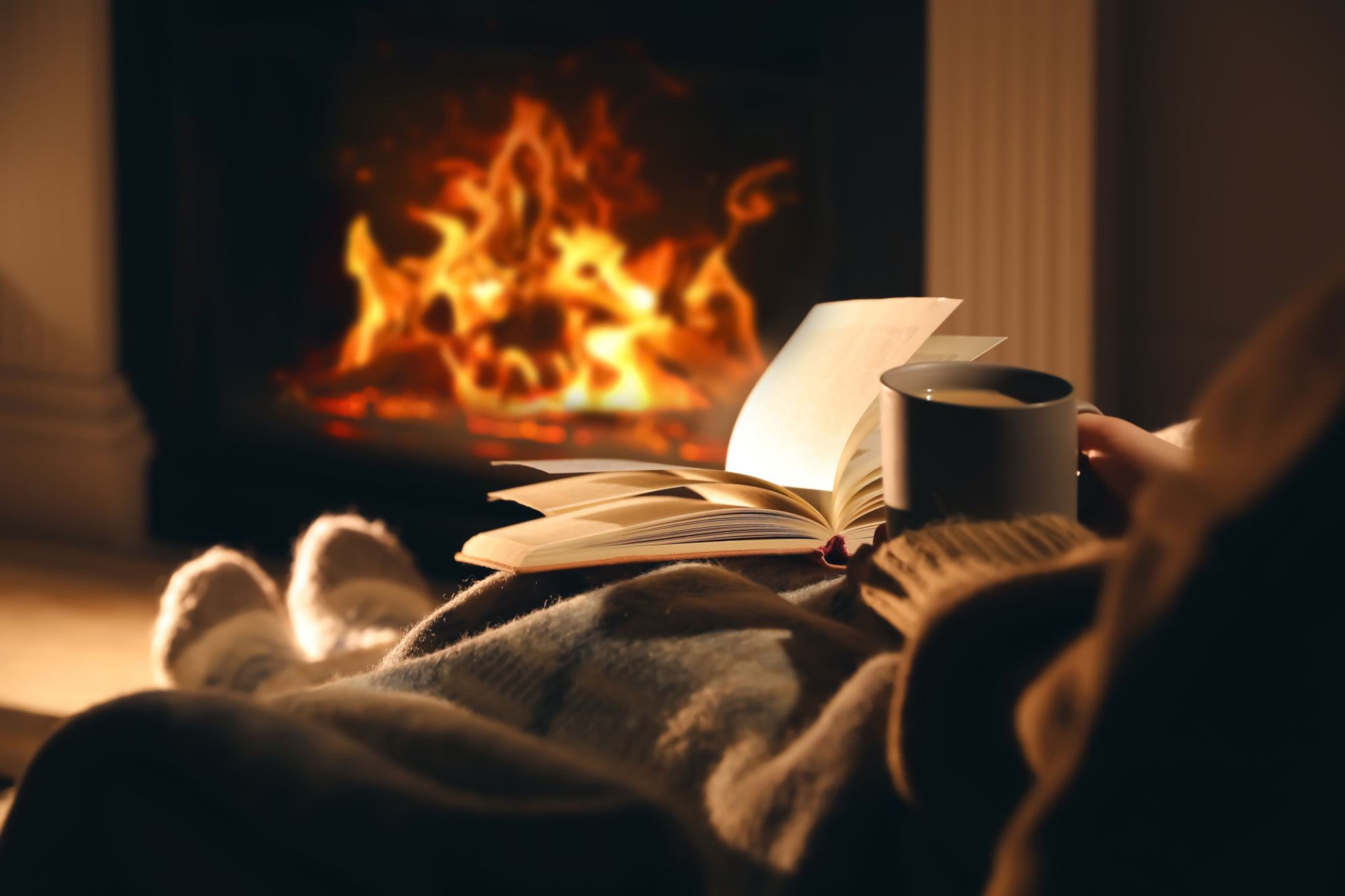 warm cozy indoors