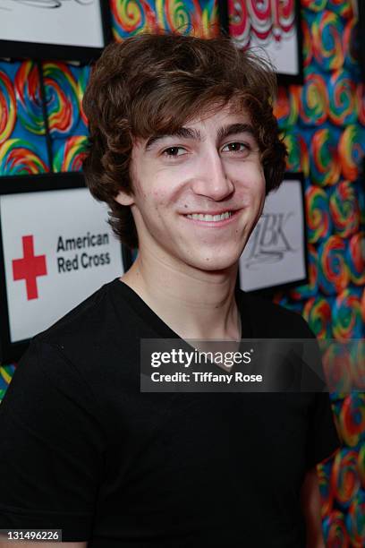 Vincent Martella attends the GBK Kid's Choice Awards 2011 Gift Lounge at the SLS Hotel on April 1, 2011 in Beverly Hills, California.