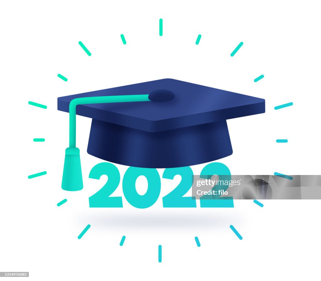 Class of 2022 Graduation Mortarboard Cap