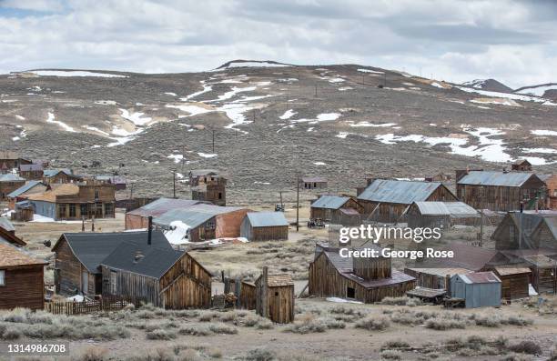 Abandoned buildings maintained with a degree of "arrested decay" are all that remain in this ghost town located in the isolated hills east of the...