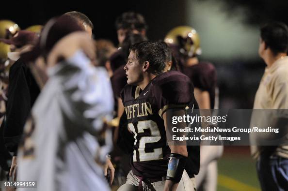 Josh Ruffner Shillington, PA Gov. Mifflin's Josh Ruffner on the sidelines during ...
