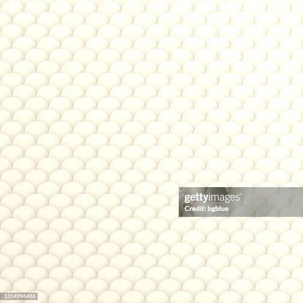 abstract golden white background - geometric texture - fish scale pattern vector stock illustrations