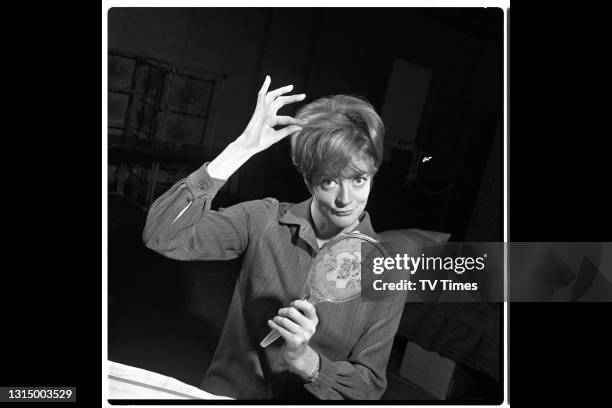 Maggie Smith, actress, circa 1960.