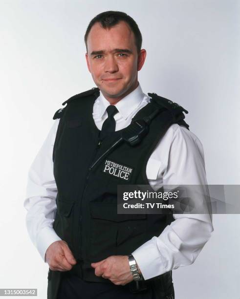 Actor Todd Carty, Mark in EastEnders and Gabriel Kent in police drama The Bill, circa 2003.