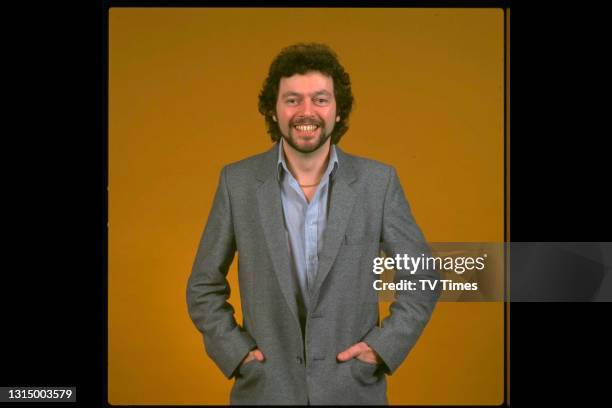Jeremy Beadle, television presenter, circa 1982.