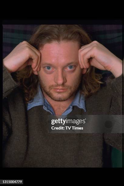 Television actor Dougie Henshall, circa 1999.