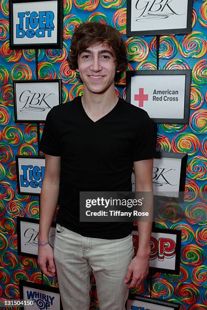 Vincent Martella attends the GBK Kid's Choice Awards 2011 Gift Lounge at the SLS Hotel on April 1, 2011 in Beverly Hills, California.