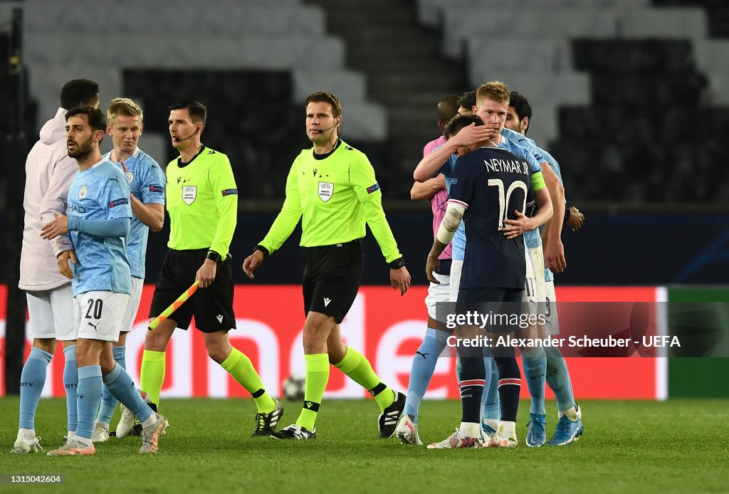 Paris Saint-Germain v Manchester City  - UEFA Champions League Semi Final: Leg One