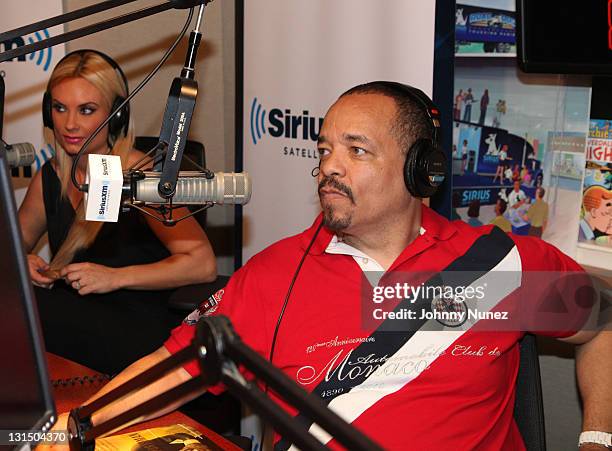 Coco Ice Rapper Ice T And Coco Visit Siriusxm Photos and Premium High Res Pictures ...