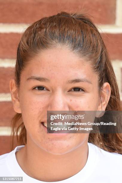 Adriana Araujo 2017 POTTSTOWN Girls Soccer GSOCC Fall Scholastic Headshots Photo by Natalie Kolb 8/30/2017
