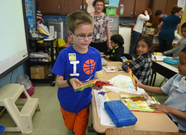 Art supply dropoff at 12th and Marion Elementary school Inspired by Color for Kids created by Bethany Kuster of Pen Argyl, Owen Easteadt of Green...