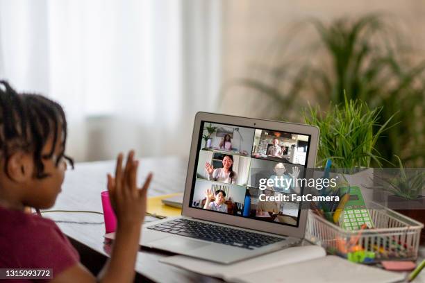 Video Call Class Students On Video Call Photos and Premium High Res Pictures - Getty Images