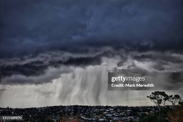 storm clouds - hurricane season stock pictures, royalty-free photos & images