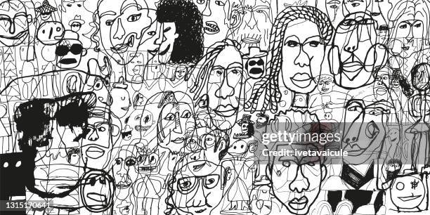 ilustrações de stock, clip art, desenhos animados e ícones de all sorts of people - black people