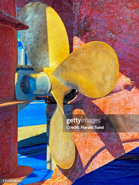Proppeller Rudder The Ships Propeller Photos and Premium High Res Pictures - Getty Images