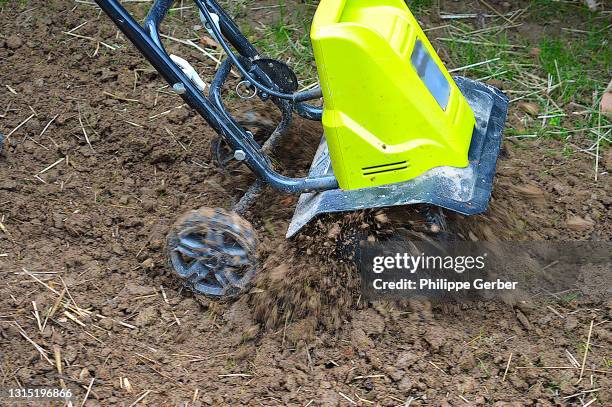 Rototilling Rototiller Photos and Premium High Res Pictures - Getty Images
