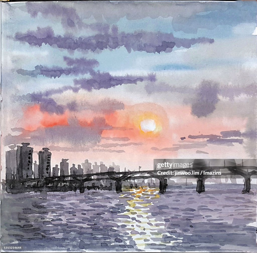 Chungdam Bridge, Seoul, South Korea