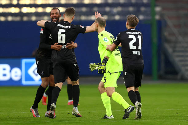 DEU: Hamburger SV v Karlsruher SC - Second Bundesliga