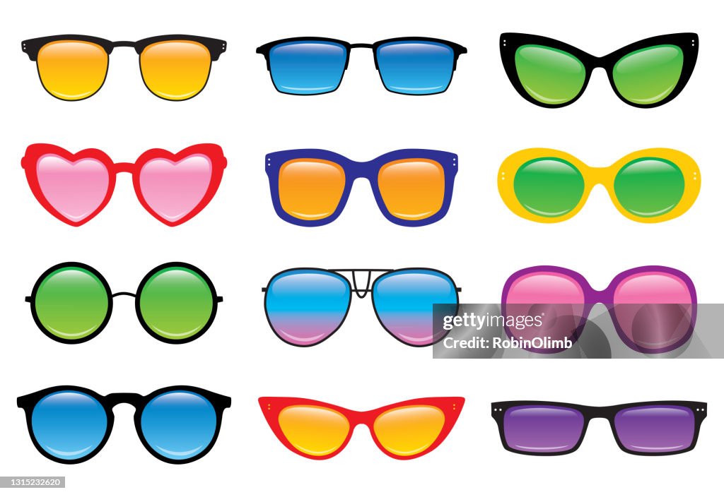 Twelve Sunglasses Illustration High-Res Vector Graphic Getty Images